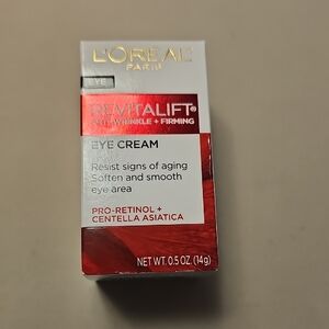 L'Oreal Revitalift Eye Cream - White & Red Packaging